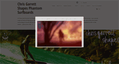 Desktop Screenshot of chrisgarrettshapes.com.au